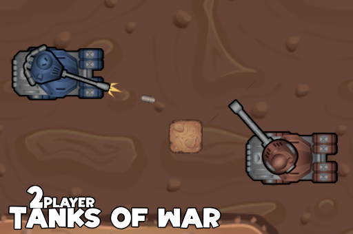 2Player Tanks of War tank game