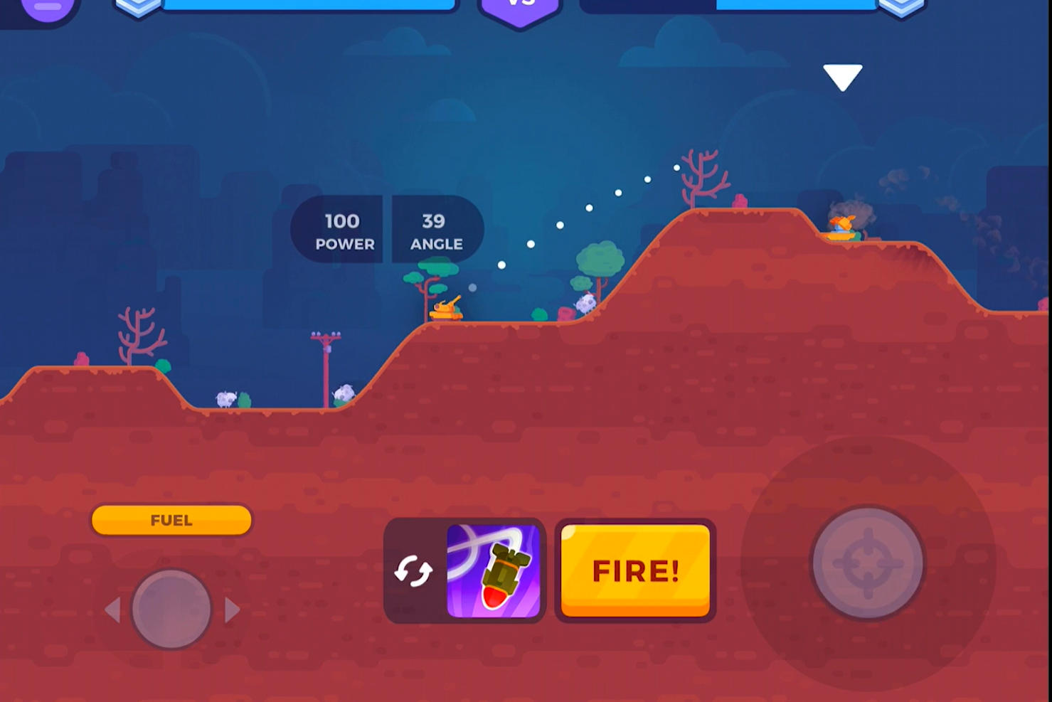 Tank Stars gameplay screenshot 3